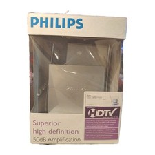 Antena interna Philips MANT510 HDTV VHF/UHF/FM 50dB sinal amplificado comprar usado  Enviando para Brazil