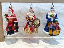ornaments 3 santa for sale  Ventura