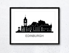 Edinburgh skyline wall for sale  GLASGOW