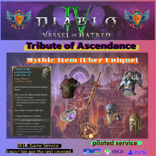 🔥DIABLO 4 SEZON 9 Kurast Undercity Tribute of Ascendance Mythic Uber Unikat na sprzedaż  Wysyłka do Poland