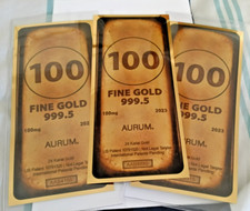 Gold bar aurum for sale  HOVE