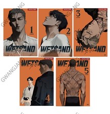 Wet Sand Vol 1 - 5 Conjunto Completo Coreano Webtoon Livro Manhwa Comics Mangá BL Kpop, usado comprar usado  Enviando para Brazil