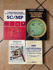 Lotto libri elettrotecnica usato  Cesena