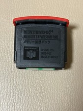 Nintendo 64 N64 Expansion Pak NUS-007 Nintendo oficial pacote de memória genuína vermelho comprar usado  Enviando para Brazil