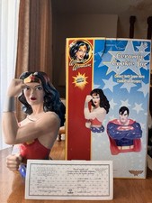Usado, 2004 DC Comics WONDER WOMAN FRASCO DE BISCOITO DE CERÂMICA edição limitada #476/3600 comprar usado  Enviando para Brazil
