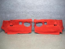 1993 Chevrolet Corvette C4 conjunto de 2 tampas traseiras porta-malas carpete tocha vermelha OEM comprar usado  Enviando para Brazil