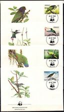 Dominica 1984 parrots usato  Italia