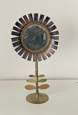 Miroir fleur métal d'occasion  Montsûrs