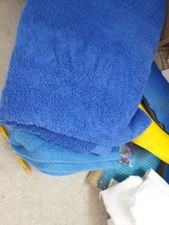 Bundle blue towels for sale  RUGBY