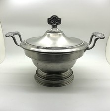 Large pewter soup for sale  Billerica