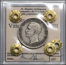 Regno italia lire usato  Due Carrare