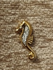 Gold coloured seahorse for sale  PRESTON