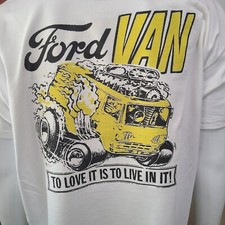 Camiseta Ford Van Vintage RACE/GASSER/DRAG/SPRINT/NASCAR RACE comprar usado  Enviando para Brazil