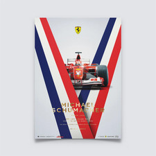 Michael schumacher poster for sale  GLOUCESTER
