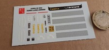 Decals decalcomanie pompiers d'occasion  Lillers