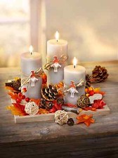 Kerzenset herbstwichtel kerzen gebraucht kaufen  Gersthofen