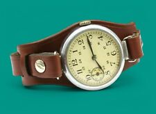 Pulseira de couro para relógio Kirovskie Kirovka 1MChZ militar Segunda Guerra Mundial comprar usado  Enviando para Brazil