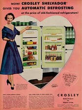 1953 crosley refrigerator for sale  Lombard