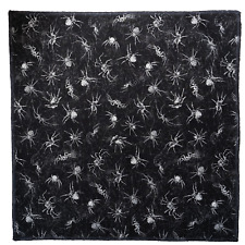 Bandana teia de aranha faixa de cabeça quimioterapia 100% algodão tecido tarântula de Halloween comprar usado  Enviando para Brazil