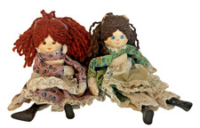 Conjunto de 2 bonecas Little Nellies 1970s 6" porcelana e pano Bradley Imports KE400 comprar usado Conjunto de 2 bonecas Little Nellies 1970s 6" porcelana e pano Bradley Imports KE400 comprar usado  Enviando para Brazil
