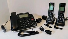 Telefone Panasonic KX-TGF882B com/sem fio - Preto comprar usado  Enviando para Brazil