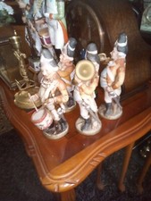 Porcelain musicians continenta for sale  PERSHORE