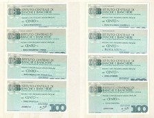 Otto miniassegni icbb usato  Genova
