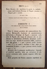 Napoli 1886 regio usato  Italia