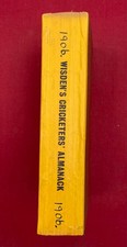 1906 wisden softback for sale  HIGH PEAK