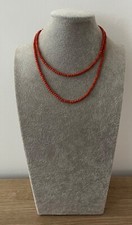Vintage coral bead for sale  NORWICH