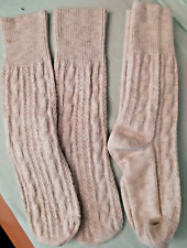 Paar beige socken gebraucht kaufen  Chemnitz