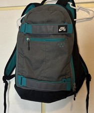 Mochila Nike SB Embarca skate cinza e azul-petróleo tamanho médio com alças SB comprar usado  Enviando para Brazil