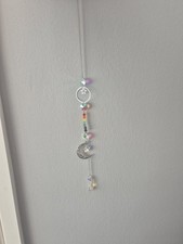 Beaded iridescent moon for sale  TILLICOULTRY