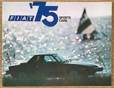 Fiat 1975 sports for sale  LEICESTER