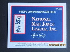 National mah jongg for sale  San Jose