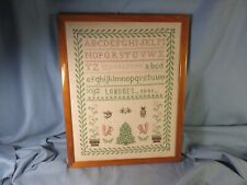 Jolie broderie point d'occasion  Saverdun