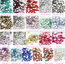 1440 peças SS3-SS20 cristal parte traseira plana sem hot fix vidro strass nail art comprar usado  Enviando para Brazil