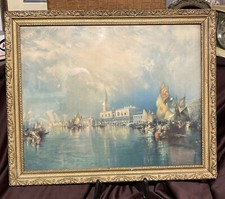 Thomas moran chromolithograph for sale  Springfield