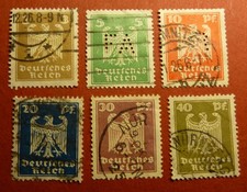 Deutsches reich 1924 gebraucht kaufen  Hamburg