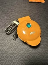 Mini gofrera Dash Halloween calabaza naranja 4" superficie de cocción antiadherente segunda mano  Embacar hacia Mexico