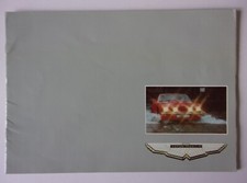 ASTON MARTIN V8 SALOON VANTAGE VOLANTE original 1980 Reino Unido Mkt folheto brilhante e preços comprar usado  Enviando para Brazil
