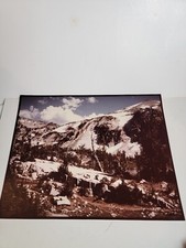 Fotografia fotográfica vintage da década de 1970 cor vintage Oregon Mountain Mirror Lake comprar usado  Enviando para Brazil
