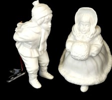 Dept white silhouettes for sale  Henderson