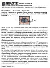 1890 cent.10 segnatasse usato  Novedrate