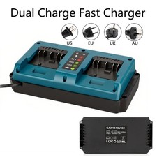 Carregador rápido 90W para bateria Bosch 18V GBA carregador de porta dupla com LED BAT612 comprar usado  Enviando para Brazil