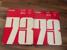 1973 dodge service for sale  Pigeon Falls