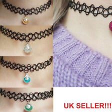 Black choker necklace for sale  WOODHALL SPA