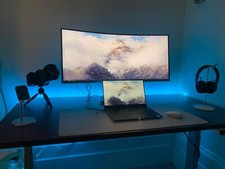 Samsung qled 3440 for sale  LONDON