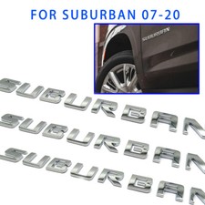 3pcs suburban emblems for sale  San Francisco