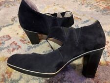 Ladies suede navy for sale  BIRKENHEAD